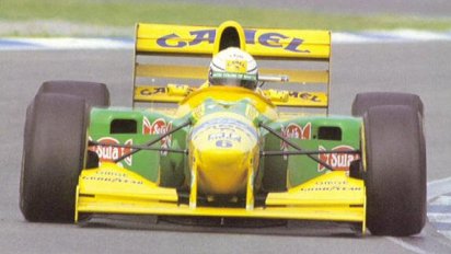 Riccardo Patrese durante il Gran Premio di Spagna del 1993