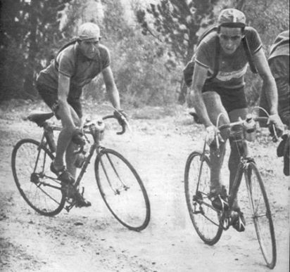 Coppi e Bartali al tour del 1949 (www.bicycling.com)